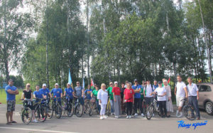 Гончар, И. В Барановичском районе состоялся велопробег, приуроченный ко Дню Независимости и 79-й годовщине освобождения Республики Беларусь от немецко-фашистских захватчиков